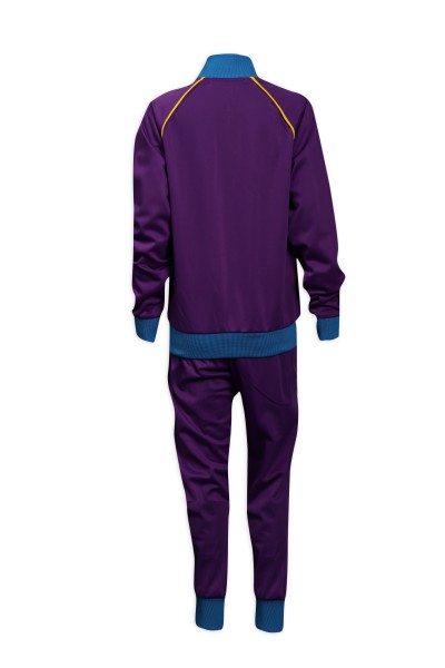 WTV164 custom-made winter sports suit Jin Guangrong 100% polyester Macau Songsen Sportswear Garment Factory back view